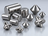 CGI product concept of Shaped Grinding & Finishing Media; illustrative material and geometry