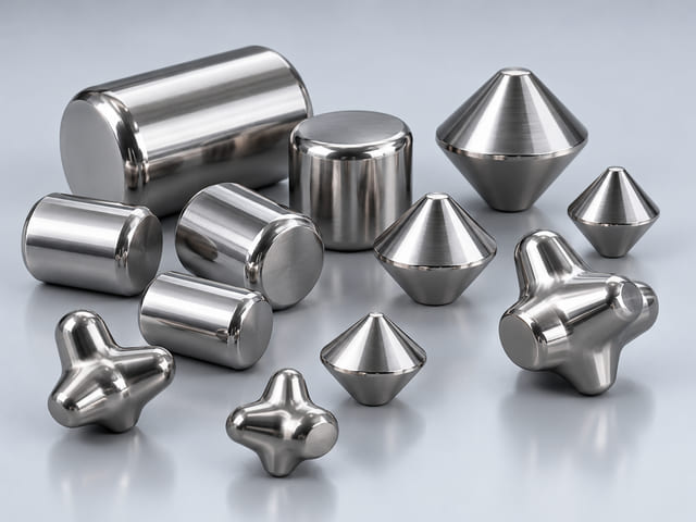 CGI illustration of Shaped Grinding Media
