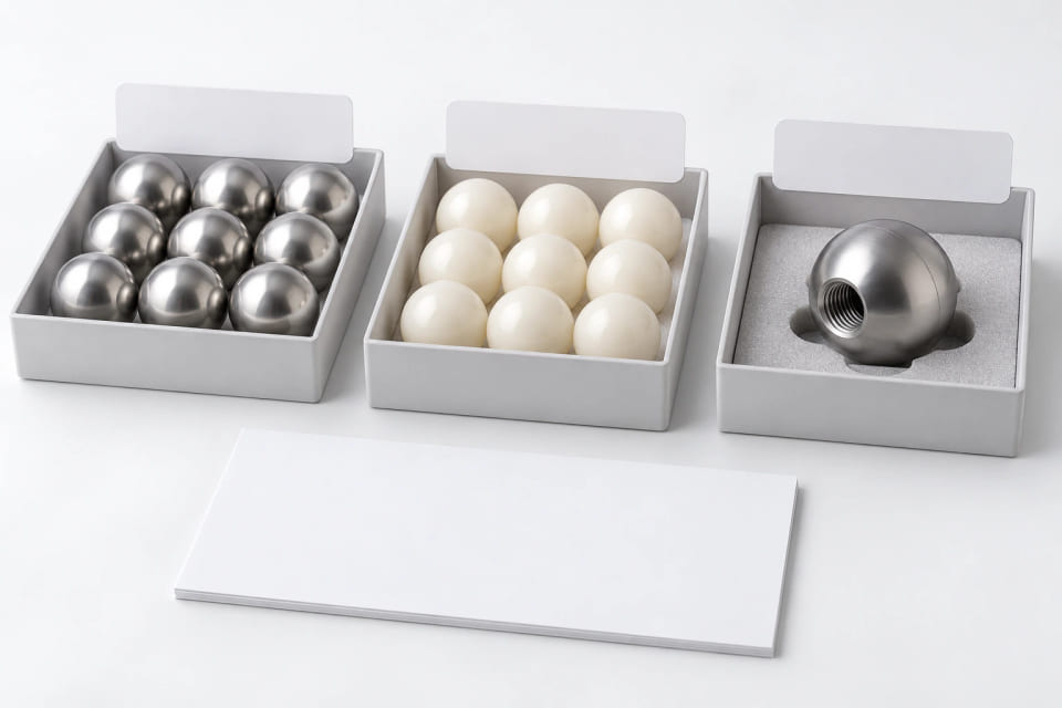 Separated component packs with blank identity tabs and a blank receiving sheet.