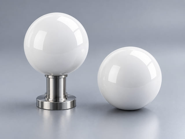 CGI illustration of Traceable Reference Spheres