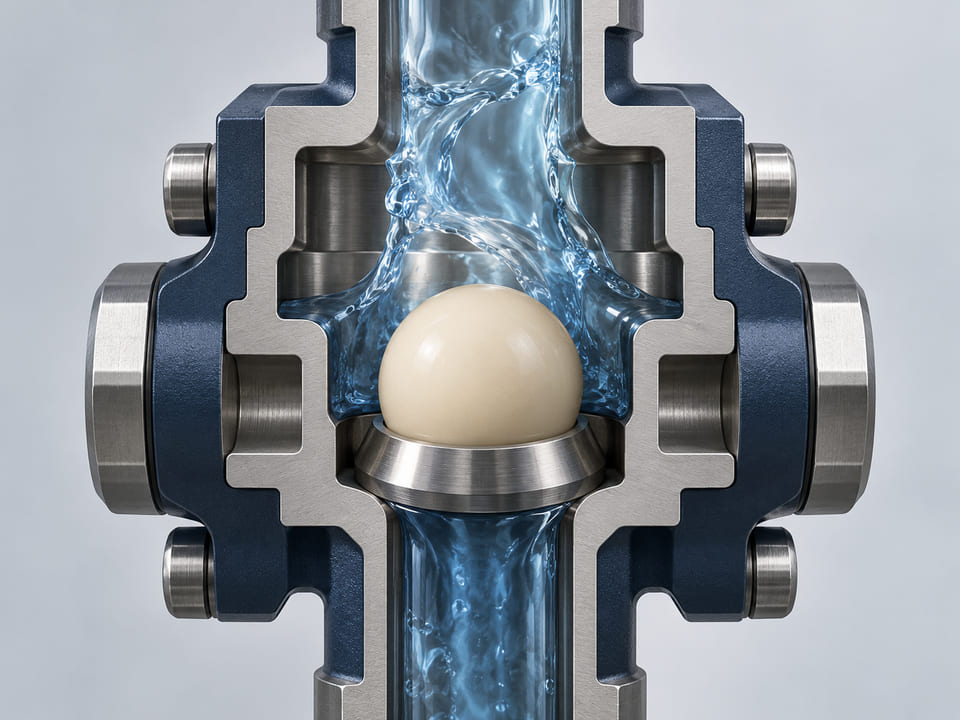 CGI illustration of PEEK Balls