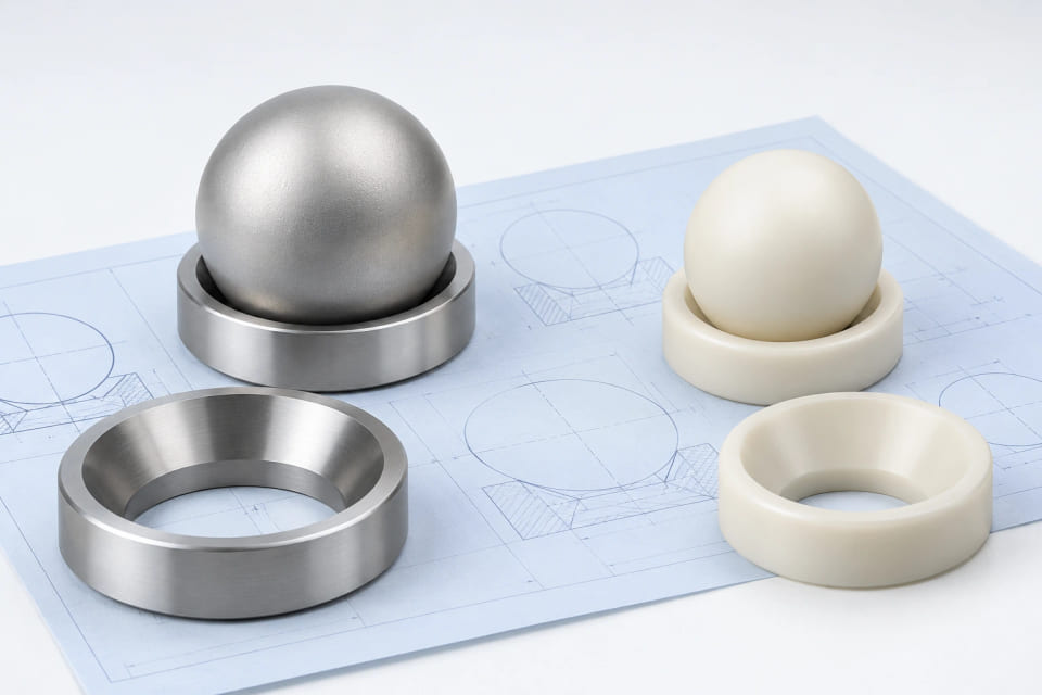 Material candidates and their mating interfaces