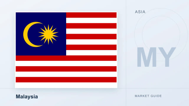 Malaysia flag on a MEITUO local market guide cover