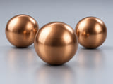 CGI product concept of Phosphor Bronze Balls; illustrative material and geometry