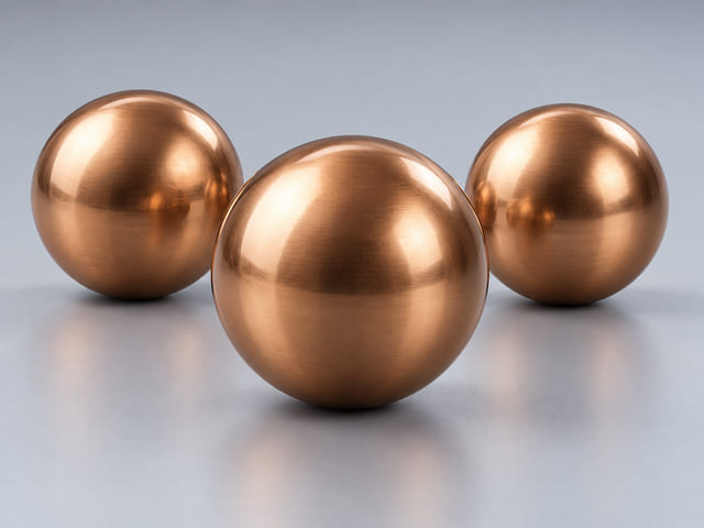 CGI illustration of Phosphor Bronze Balls