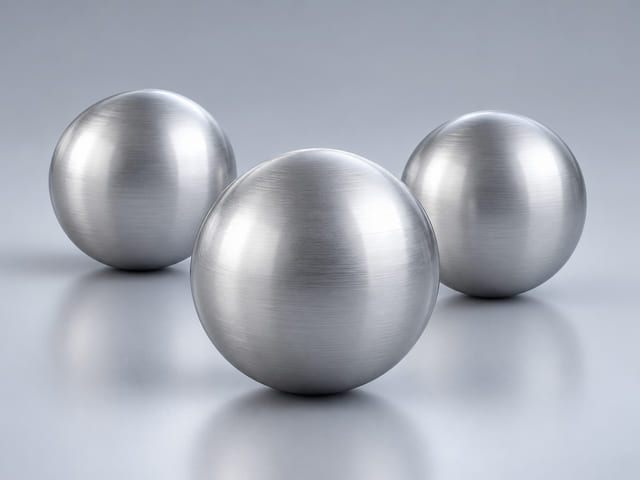 CGI illustration of Aluminium Balls