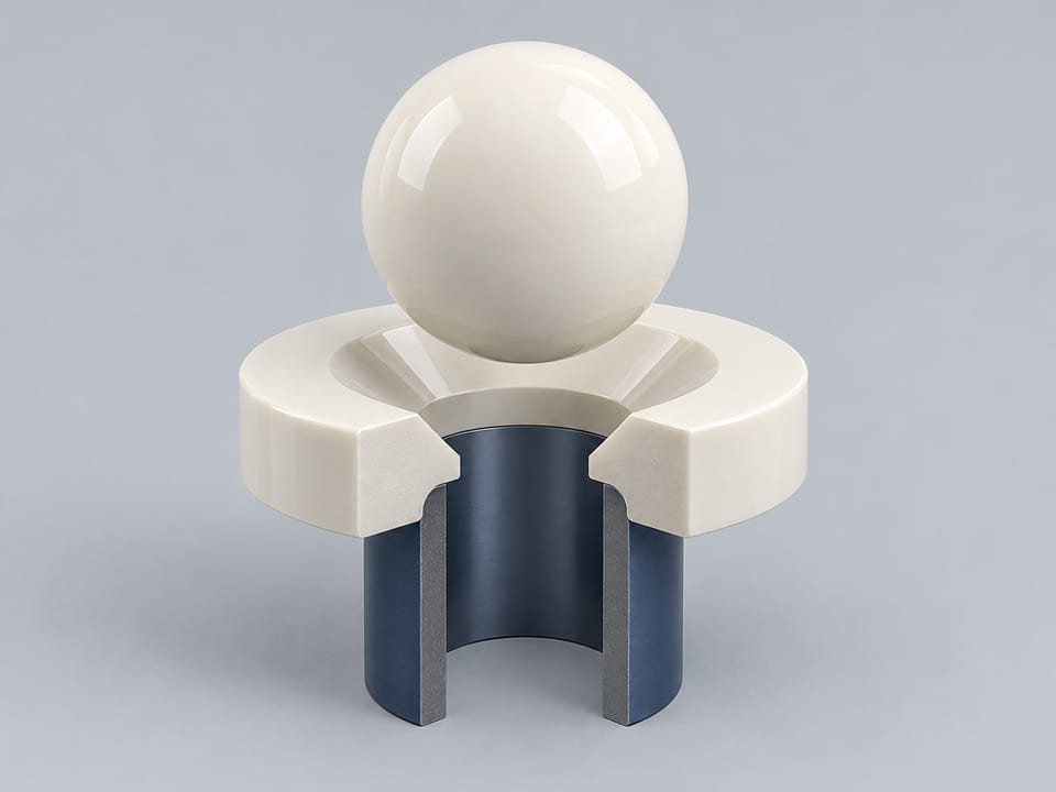 CGI illustration of Zirconia Balls