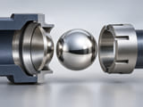 Conceptual CGI: Matched Ball & Seat Sets material and structure review