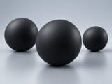 CGI product concept of Rubber-Coated Balls; illustrative material and geometry