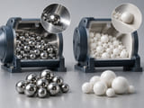 Conceptual CGI: Grinding & Burnishing Balls material and structure review